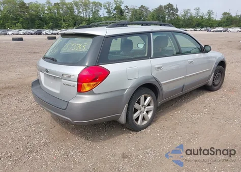 2006 Subaru Outback 2.5I Limited из США, поврежденный, VIN 4S4BP62C067323829